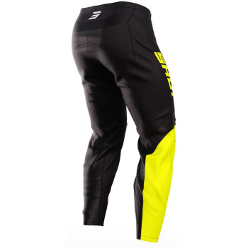 Pantalon moto cross Shot RAW SQUAD NEON JAUNE