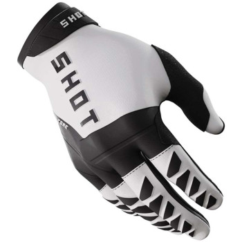 Gants moto cross Shot CORE BLANC Gants moto cross Shot CORE BLANC