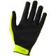 Gants moto cross Shot RAW NEON JAUNE