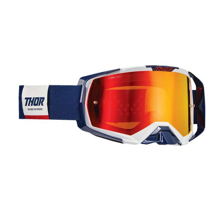 Masque moto cross Thor ACTIVATE NAVY/WHITE Masque moto cross Thor ACTIVATE NAVY/WHITE