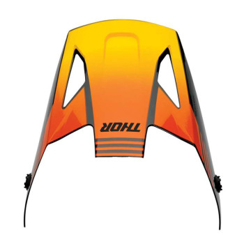 Visière pare soleil pour casque Thor SECTOR 2 CARVE CHARCOAL/ORANGE