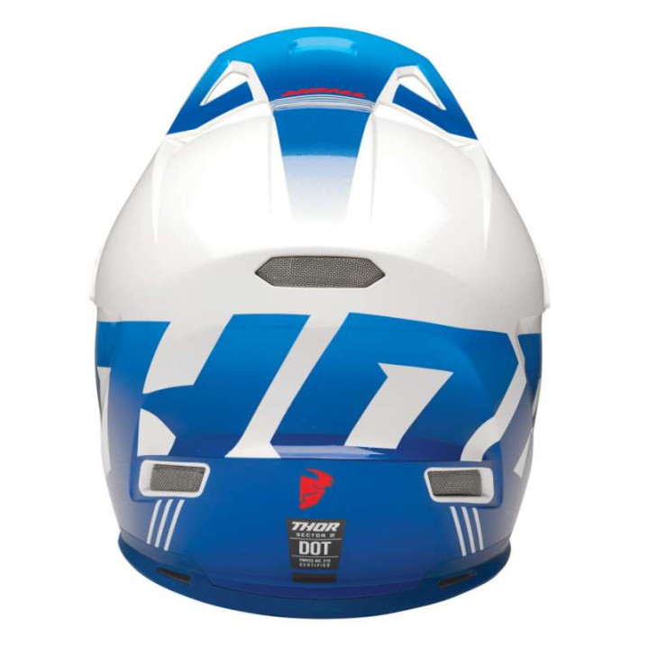 Thor SECTOR 2 CARVE WHITE/BLUE motocross helmet