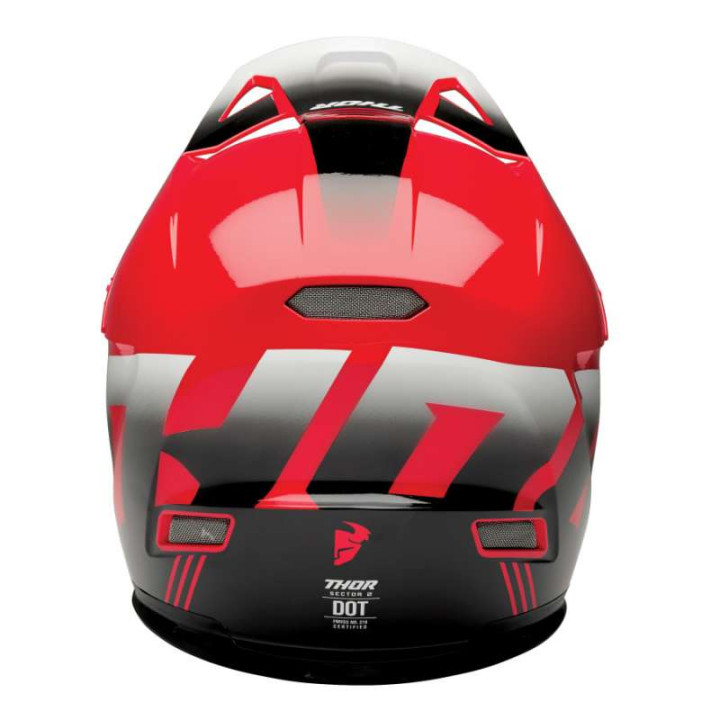 Thor SECTOR 2 CARVE RED/WHITE motocross helmet Thor SECTOR 2 CARVE RED/WHITE motocross helmet