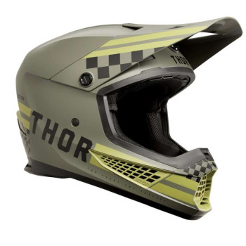 Casque moto cross Thor SECTOR 2 COMBAT ARMY/BLACK