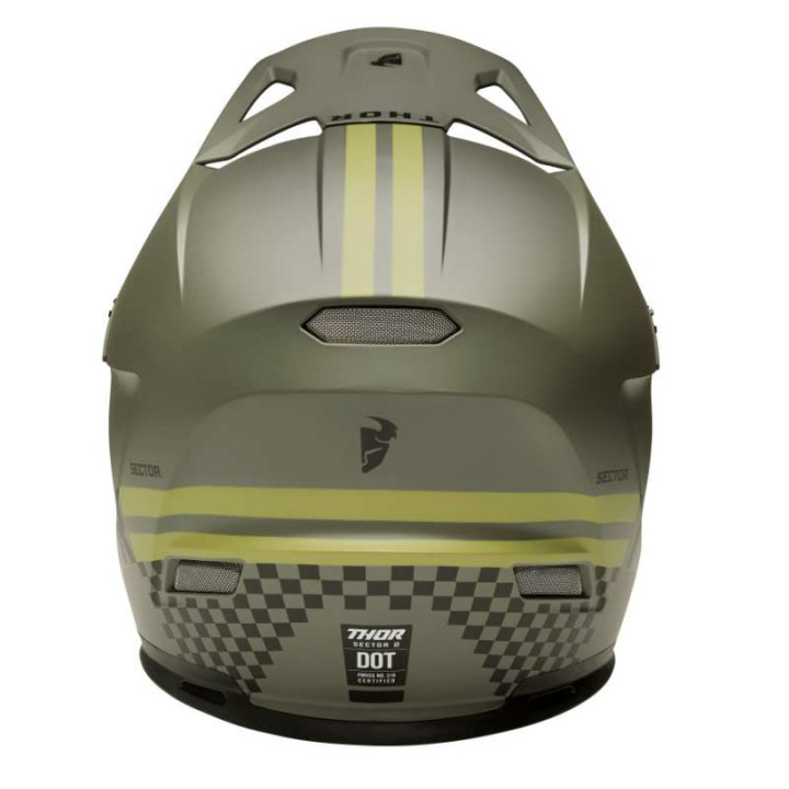 Casque moto cross Thor SECTOR 2 COMBAT ARMY/BLACK
