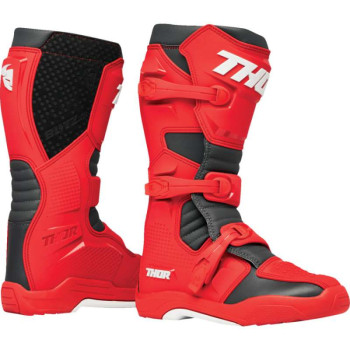 Bottes moto cross Thor BLITZ XR RED/CHARCOAL