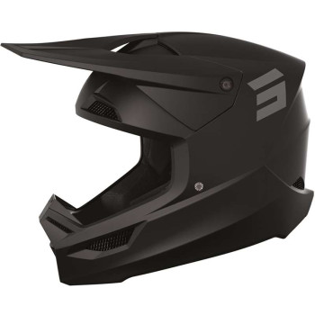 Casque moto cross Shot FURIOUS SOLID NOIR MAT