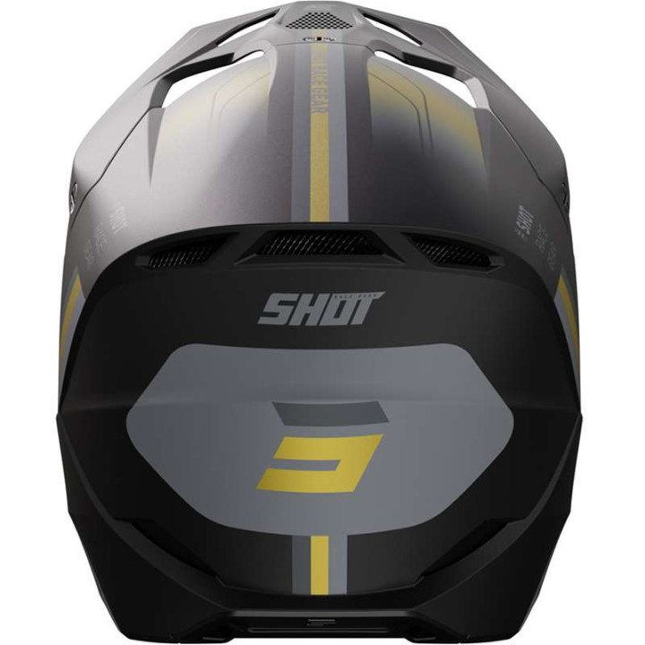 Shot FURIOUS AIM BLACK/GOLD motocross helmet Shot FURIOUS AIM BLACK/GOLD motocross helmet
