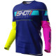 Shot KID RAW INDY BLUE children's motocross jersey Shot KID RAW INDY BLUE children's motocross jersey