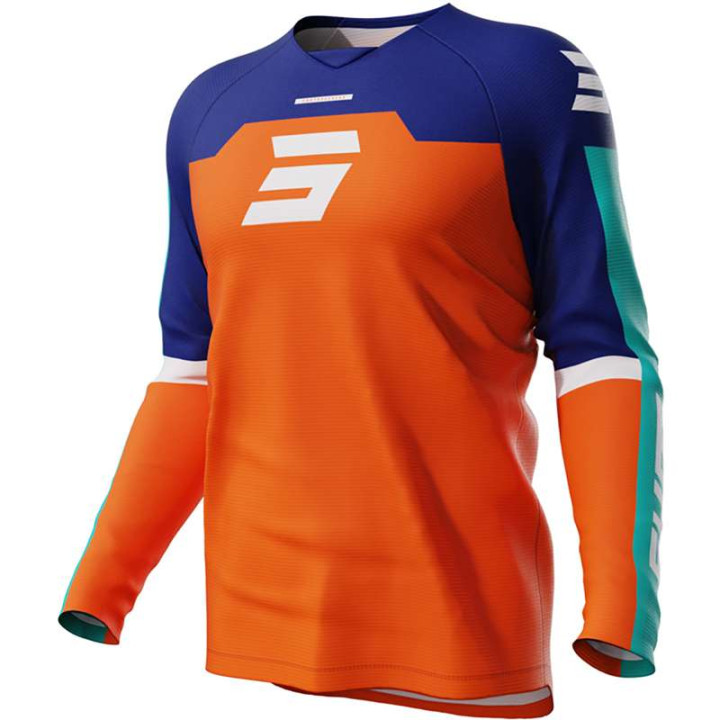 Shot KID RAW IRON NEON ORANGE children's motocross jersey