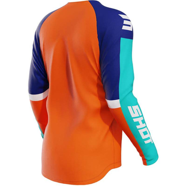 Shot KID RAW IRON NEON ORANGE children's motocross jersey