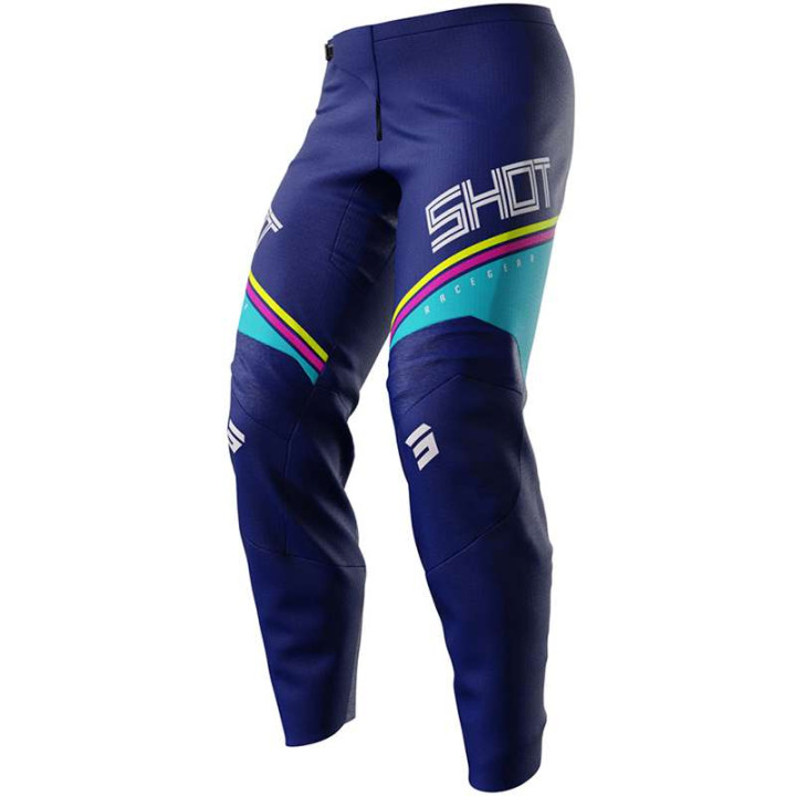Shot RAW INDY BLUE children's motocross pants