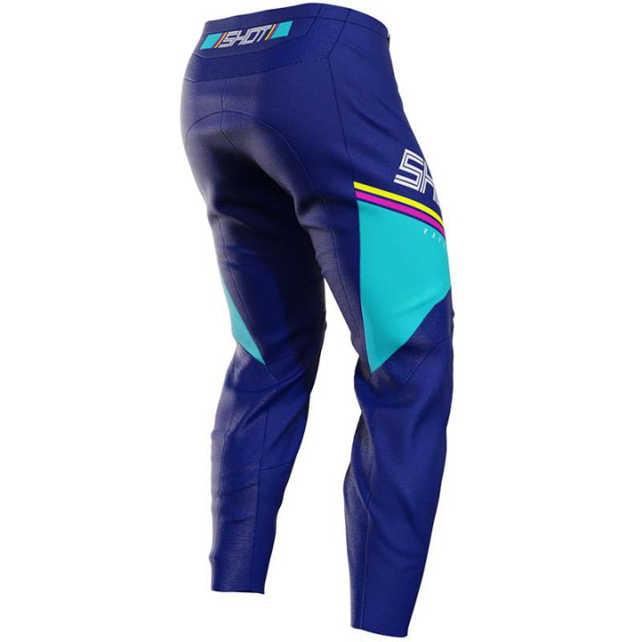 Shot RAW INDY BLUE children's motocross pants