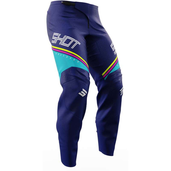 Shot RAW INDY BLUE children's motocross pants