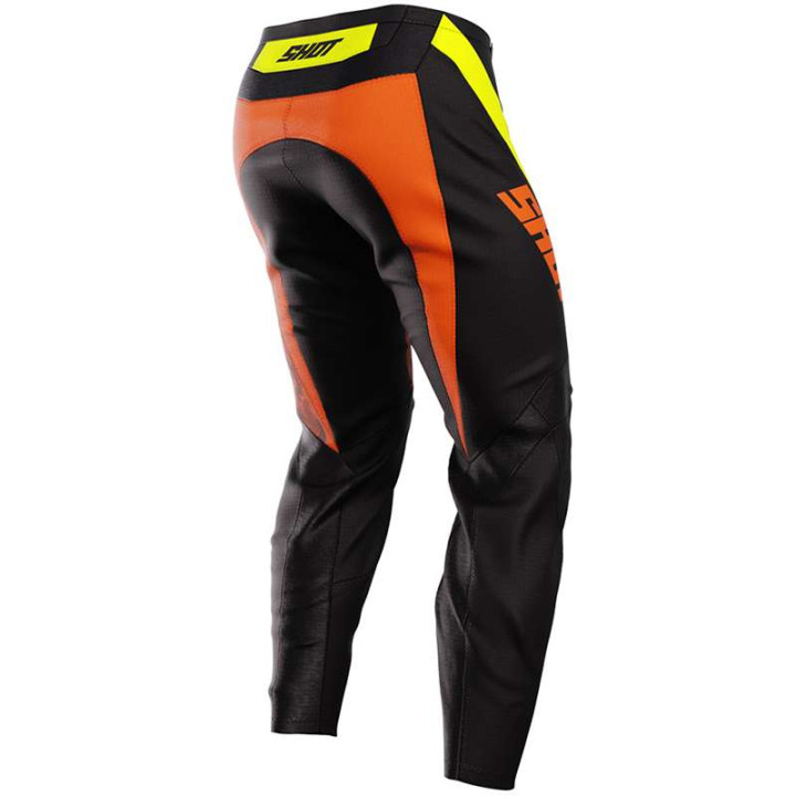 Shot RAW MATRIX ORANGE children's motocross pants
