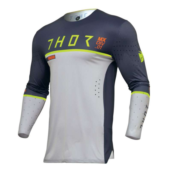 Maillot moto cross Thor PRIME ACE MIDNIGHT/GRAY Maillot moto cross Thor PRIME ACE MIDNIGHT/GRAY