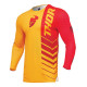 Thor PRIME ANALOG LEMON/RED motocross jersey Thor PRIME ANALOG LEMON/RED motocross jersey