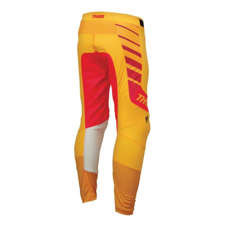 Thor PRIME ANALOG LEMON/RED motocross pants Thor PRIME ANALOG LEMON/RED motocross pants