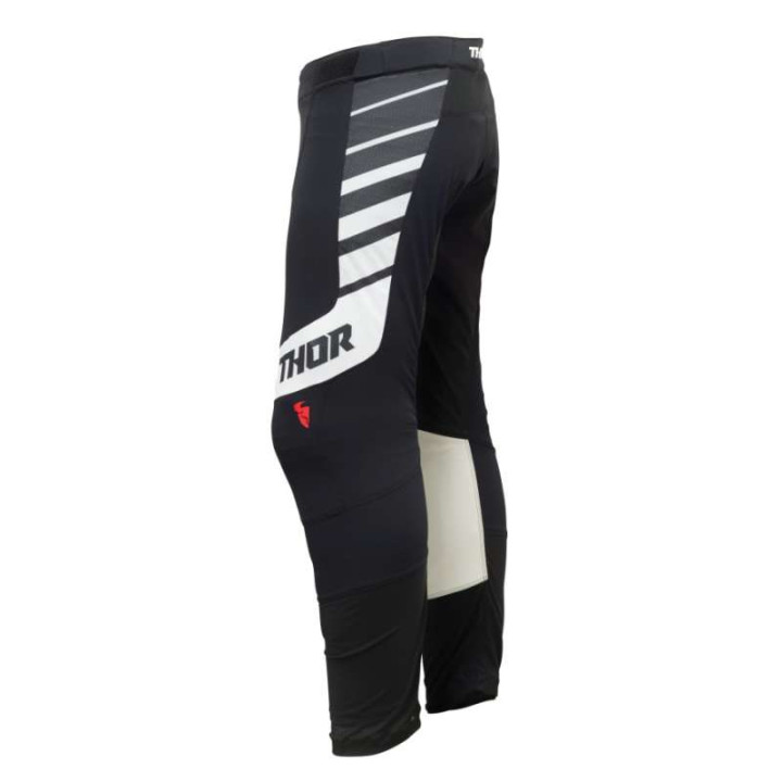 Pantalon moto cross Thor PRIME ANALOG BLACK/WHITE