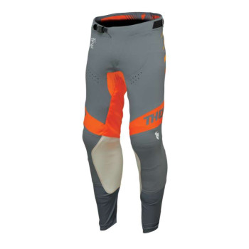 Pantalon moto cross Thor PRIME ANALOG CHARCOAL/ORANGE