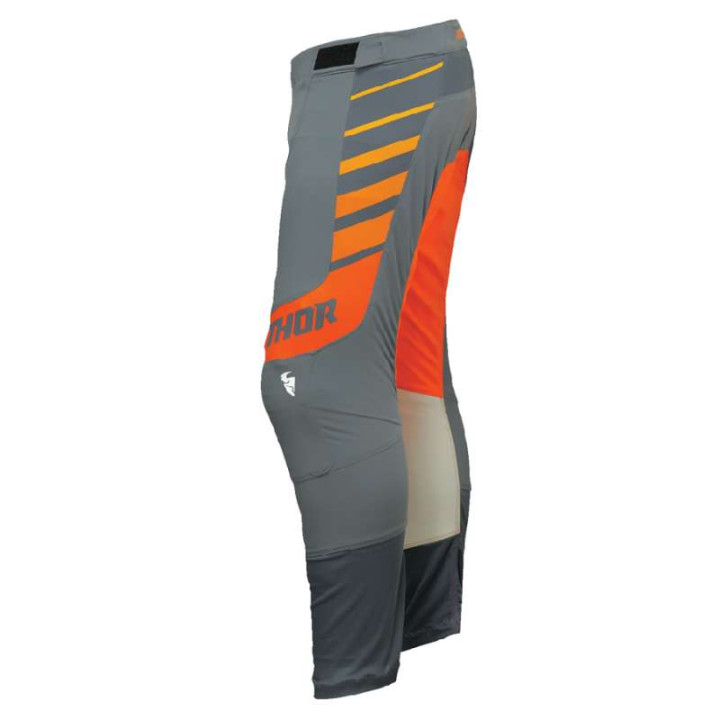 Pantalon moto cross Thor PRIME ANALOG CHARCOAL/ORANGE