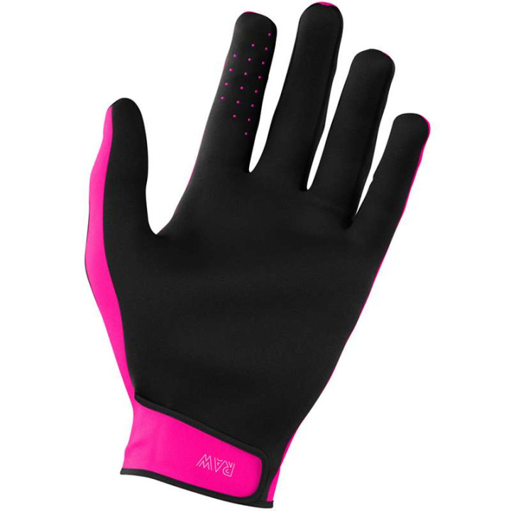 Gants moto cross enfant Shot RAW KID ROSE