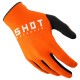 Gants moto cross enfant Shot RAW KID ORANGE