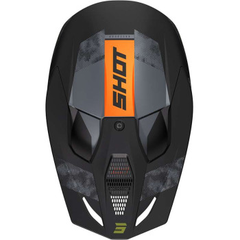 Casque moto cross Shot FURIOUS PATROL NOIR/KAKI
