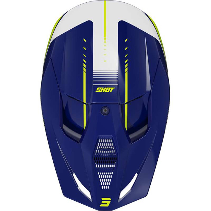 Shot FURIOUS PEAK BLUE/YELLOW motocross helmet Shot FURIOUS PEAK BLUE/YELLOW motocross helmet