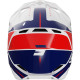 Casque moto cross Shot FURIOUS PEAK BLEU/ROUGE