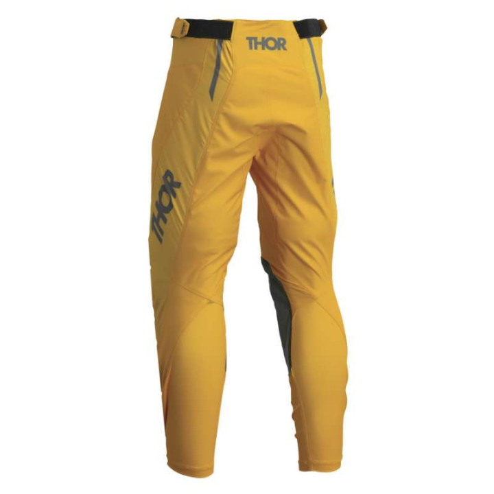 Thor PULSE MONO DARK GRAY/YELLOW motocross pants