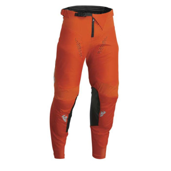 Pantalon moto cross Thor PULSE MONO LIGHT GRAY/ORANGE