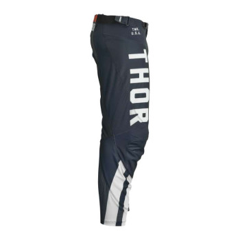 Pantalon moto cross Thor PULSE COMBAT MIDNIGHT/VINTAGE WHITE