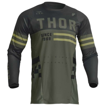Maillot moto cross Thor PULSE COMBAT ARMY/BLACK Maillot moto cross Thor PULSE COMBAT ARMY/BLACK
