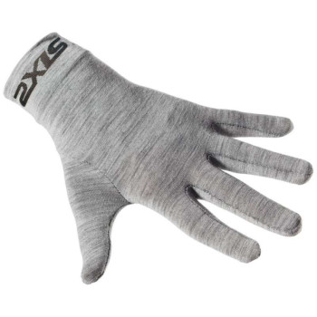 Sous-gants moto SIXS GLX MERINOS GRAY