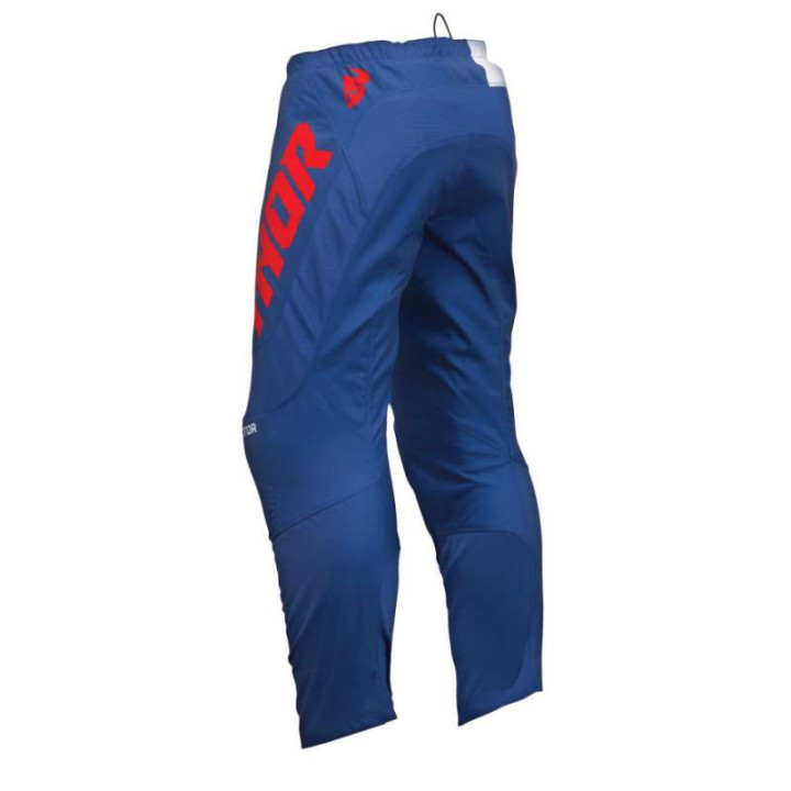 Pantalon moto cross Thor SECTOR CHECKER NAVY/RED