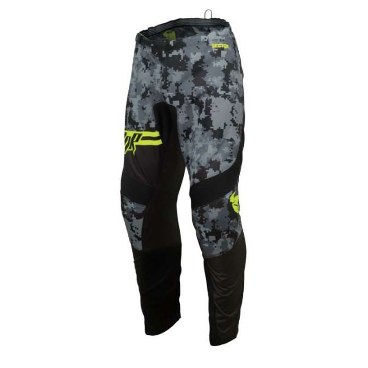 Thor SECTOR DIGI CAMO BLACK motocross pants