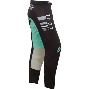 Pantalon moto cross femme Thor PULSE BLAZE BLACK/MINT