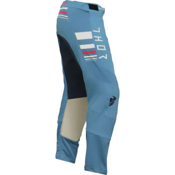Pantalon moto cross femme Thor PULSE BLAZE BLUE STEEL/VINTAGE WHITE