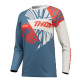 Thor SECTOR SPLIT BLUE STEEL/VINTAGE WHITE women's motocross jersey