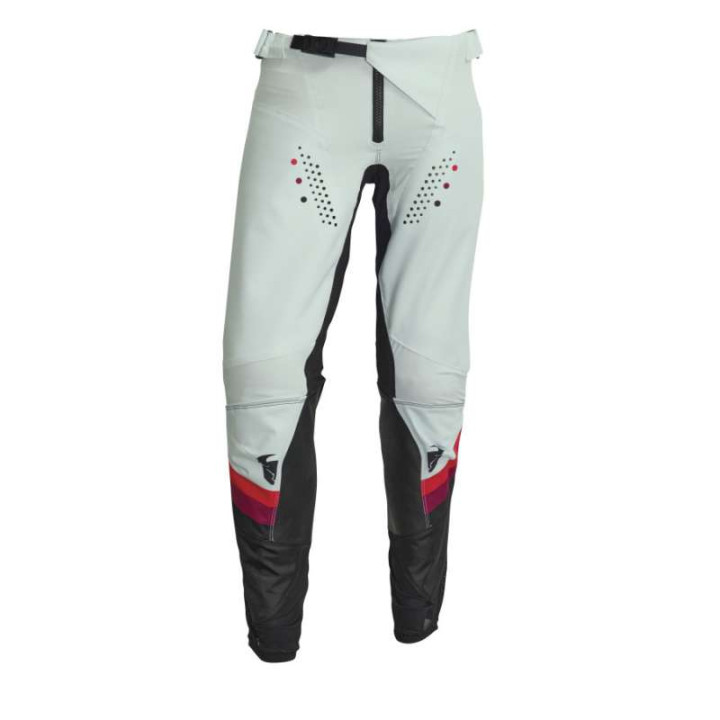 Pantalon moto cross femme Thor PULSE REV BLACK/LIGHT MINT