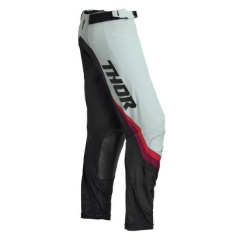Pantalon moto cross femme Thor PULSE REV BLACK/LIGHT MINT