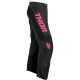 Pantalon moto cross femme Thor SECTOR MINIMAL BLACK/FLO PINK