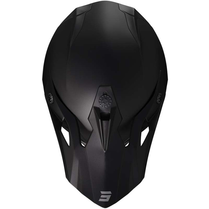 Casque moto cross enfant Shot PULSE KID SOLID NOIR