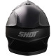 Casque moto cross enfant Shot PULSE KID SOLID NOIR
