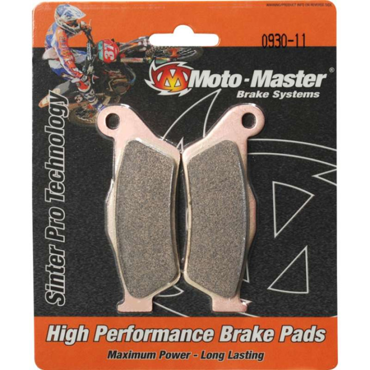Motorcycle brake pads sinter Moto Master 093011