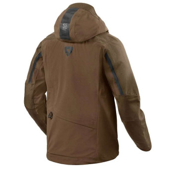 Veste moto Rev'it COMPONENT 2 H2O MARRON