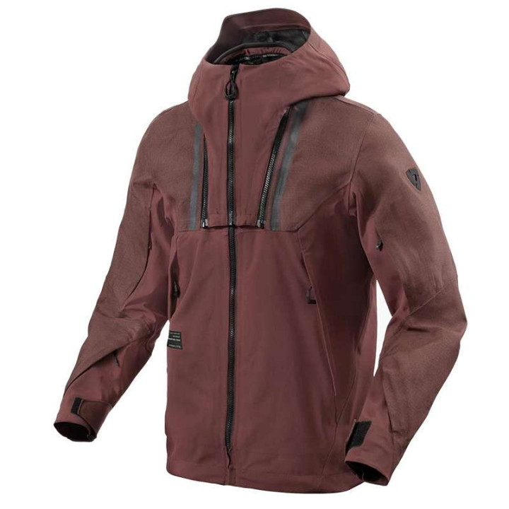 Motorcycle jacket Rev'it COMPONENT 2 H2O BORDEAUX Motorcycle jacket Rev'it COMPONENT 2 H2O BORDEAUX