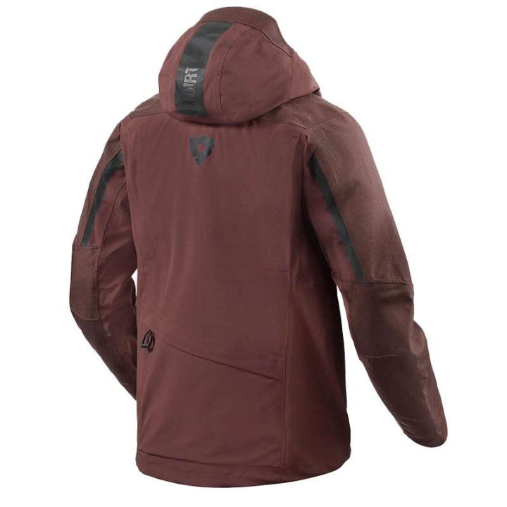 Veste moto Rev'it COMPONENT 2 H2O BORDEAUX