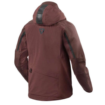 Veste moto Rev'it COMPONENT 2 H2O BORDEAUX